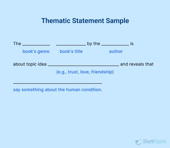 Thematic Statement